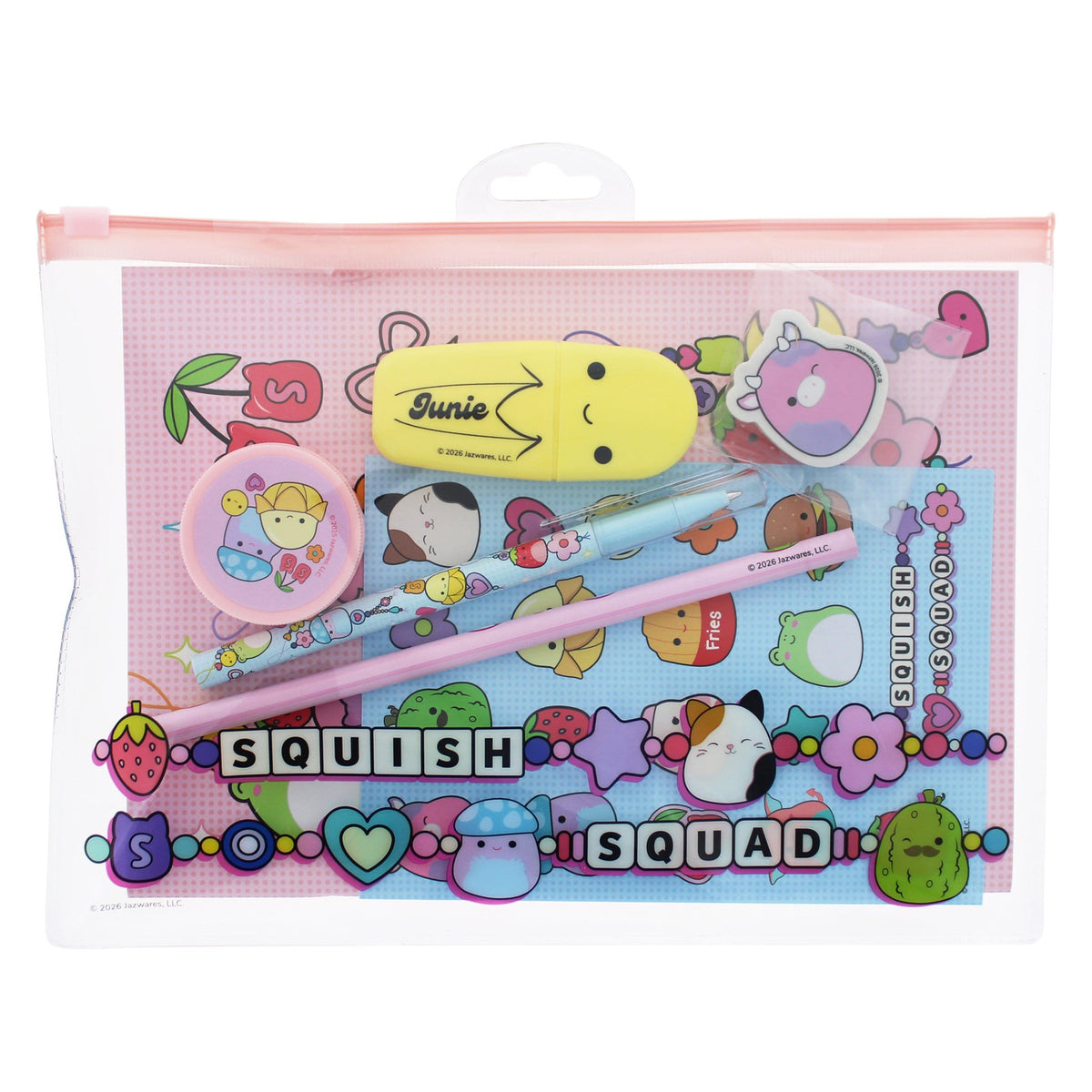 Produktbild Squishmallows Schreibset Squish Squad 7-teilig