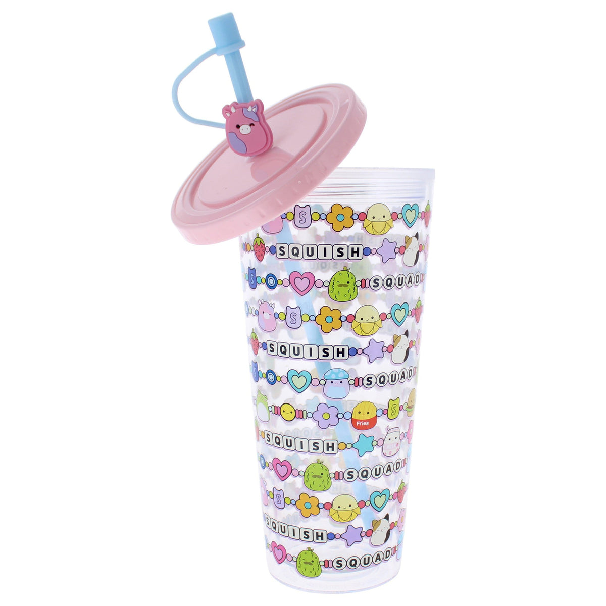 Produktbild Squishmallows Becher mit Strohhalm Squish Squad 700 ml