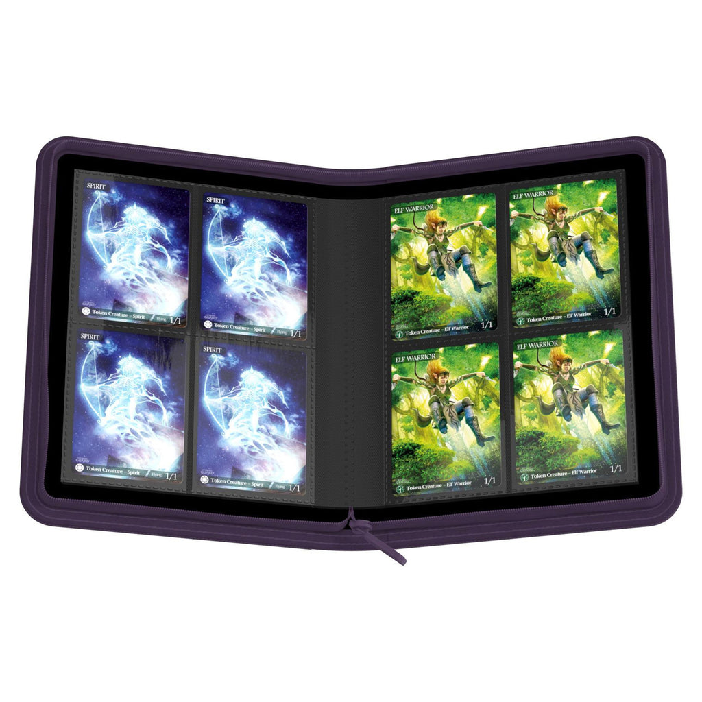 Produktbild Ultimate Guard Zipfolio 160 8-Pocket Xenoskin - Purple