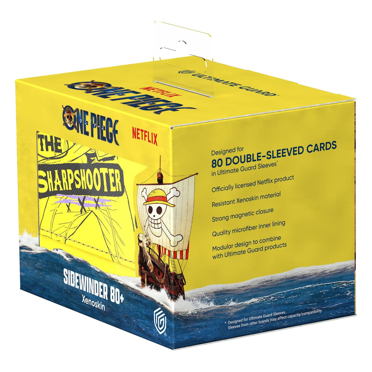 Produktbild Ultimate Guard Sidewinder 80+ Xenoskin NETFLIX ONE PIECE -