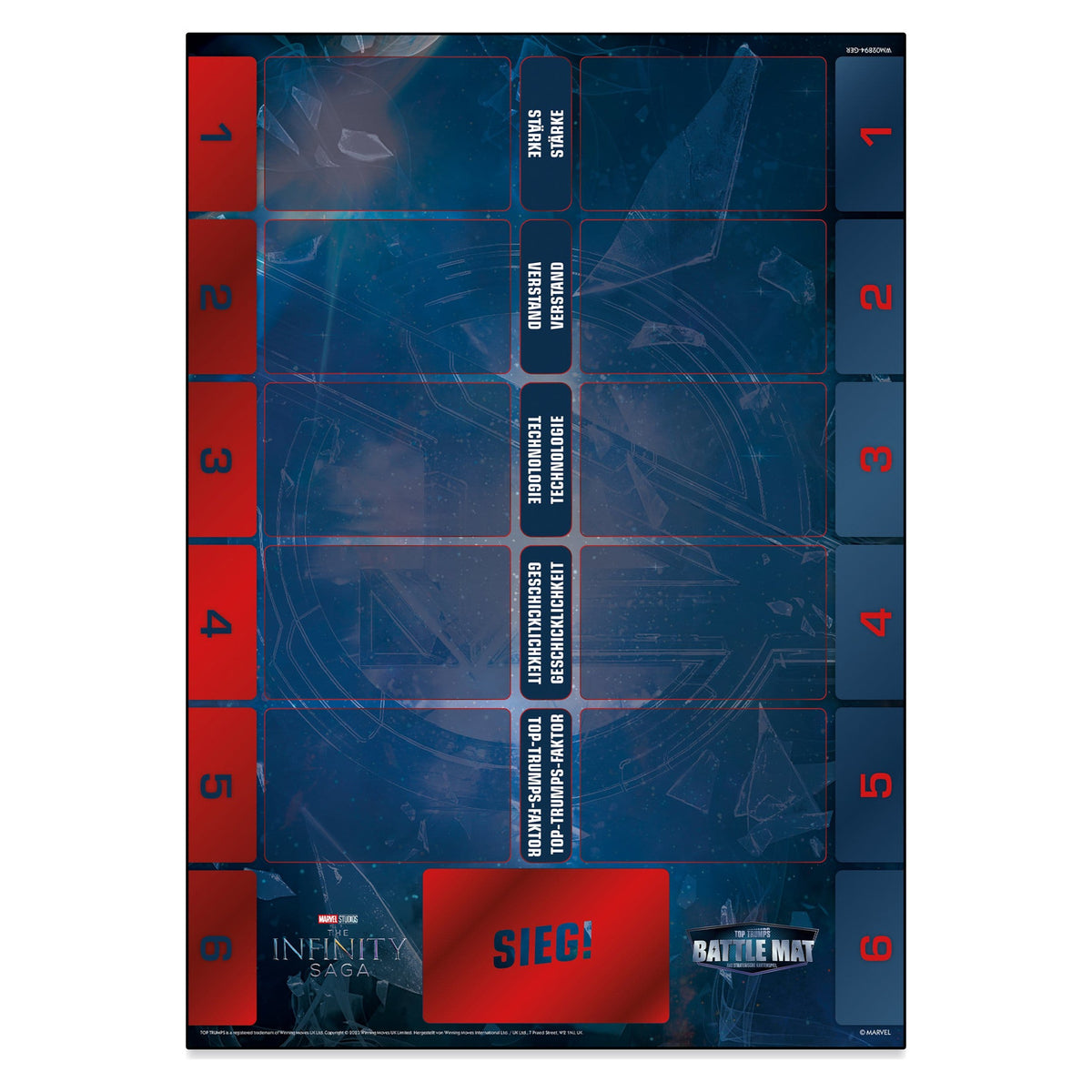 Produktbild Marvel Brettspiel BattleMat *Deutsche Version*