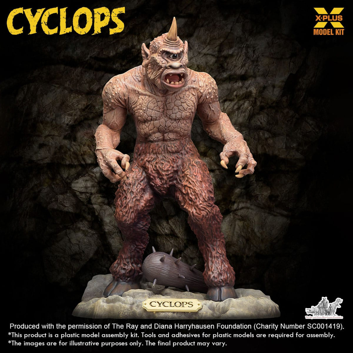 Produktbild Cyclops Figur Plastic Model Kit 1/72 Renewal Package 23 cm