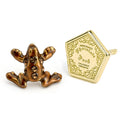 Image produit Harry Potter - Boucles d’oreilles puces Grenouille en chocolat avec cristaux