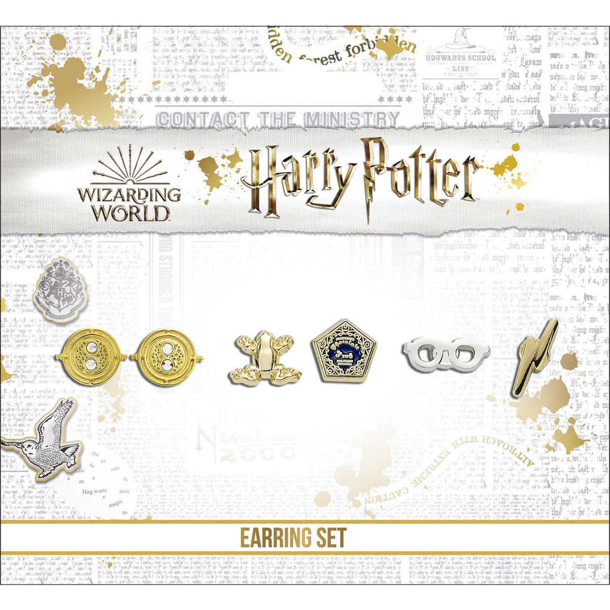 Produktbild Harry Potter - Symbol Ohrstecker 3er Set