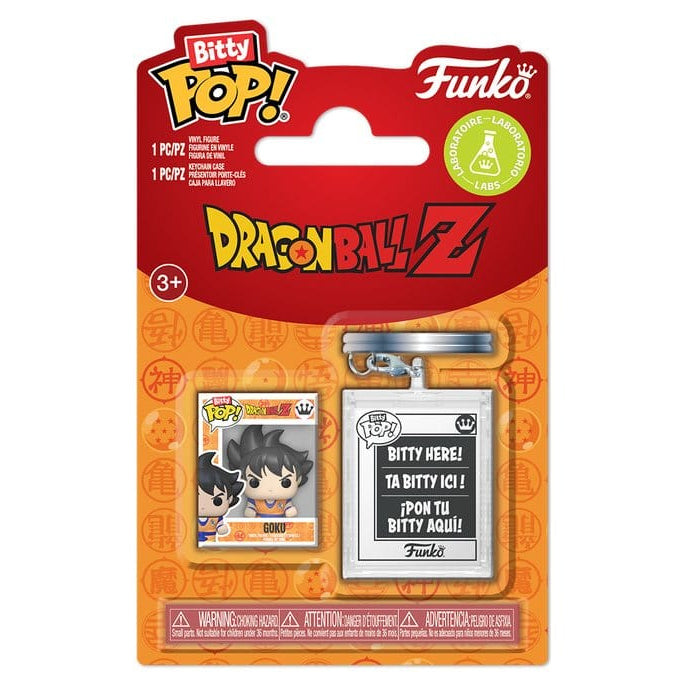 Productafbeelding Dragon Ball Z - Goku Funko Bitty Pop en acryl charm-hanger