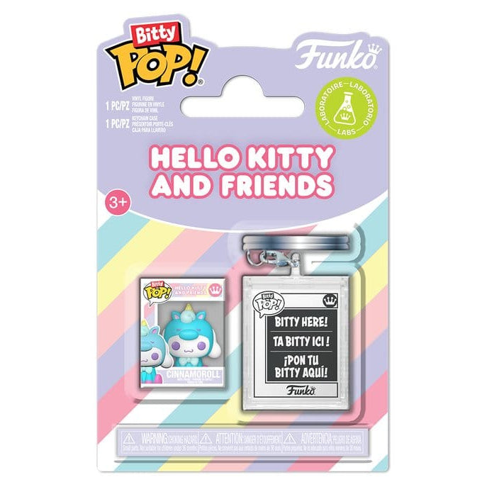 Produktbild Sanrio - Cinnamoroll Funko Bitty Pop und Acryl Charmanhänger