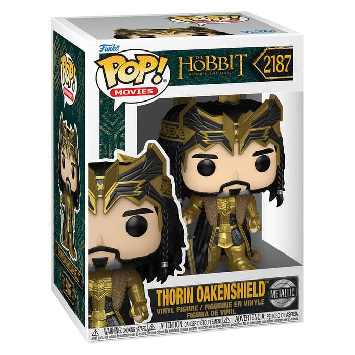 Image produit Le Hobbit - Figurine Funko Pop Thorin Metallic
