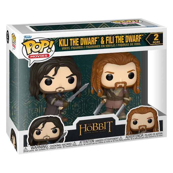 Image produit Le Hobbit - Set de 2 figurines Funko Pop Kili et Fili
