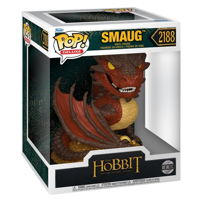 Productafbeelding De Hobbit - Smaug Metallic Jumbo Funko Pop-figuur
