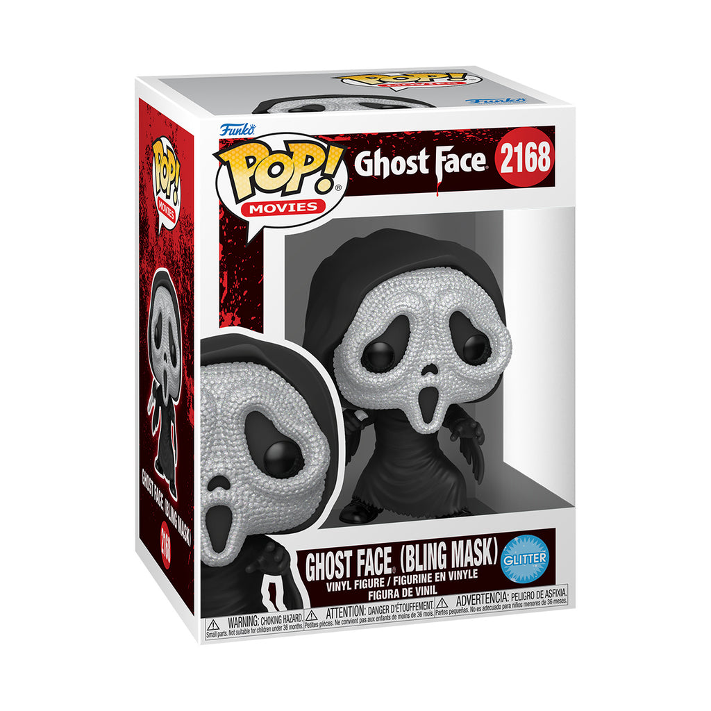 Productafbeelding Ghostface - Bling Mask Glitter Funko Pop Figuur