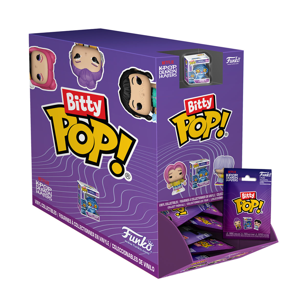 Productafbeelding KPop Demon Hunter - Mystery Mini Bitty Pop Figuur 24-delige Display