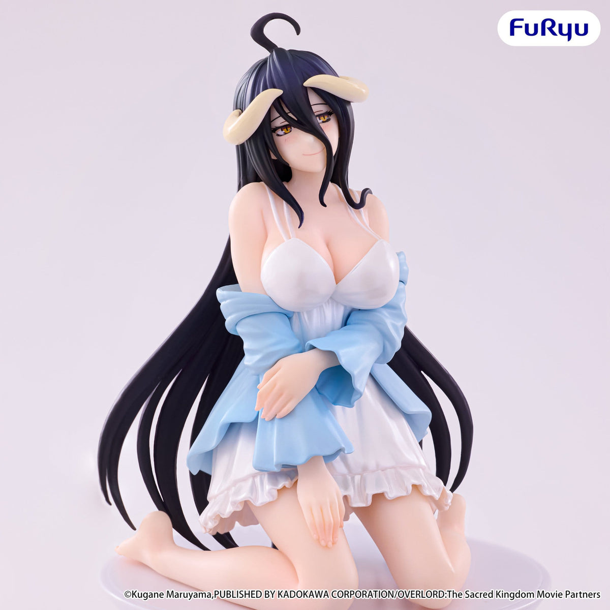 Produktbild Overlord - Albedo Noodle Stopper Figur Loungewear Pearl White Version