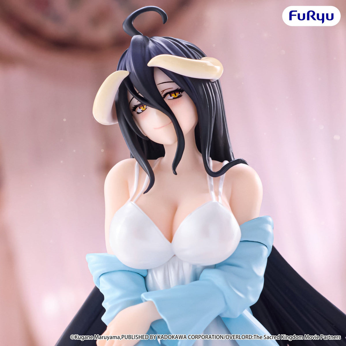 Produktbild Overlord - Albedo Noodle Stopper Figur Loungewear Pearl White Version