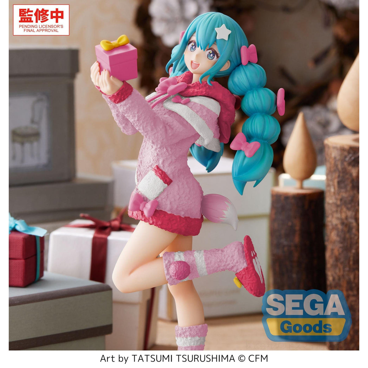 Produktbild Hatsune Miku - Mokomoko Christmas Figur