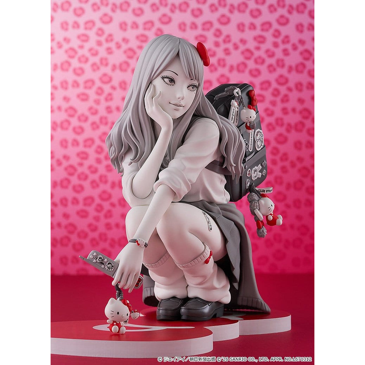 Productafbeelding Junji Ito - Gyaru Tomie x Hello Kitty Figuur