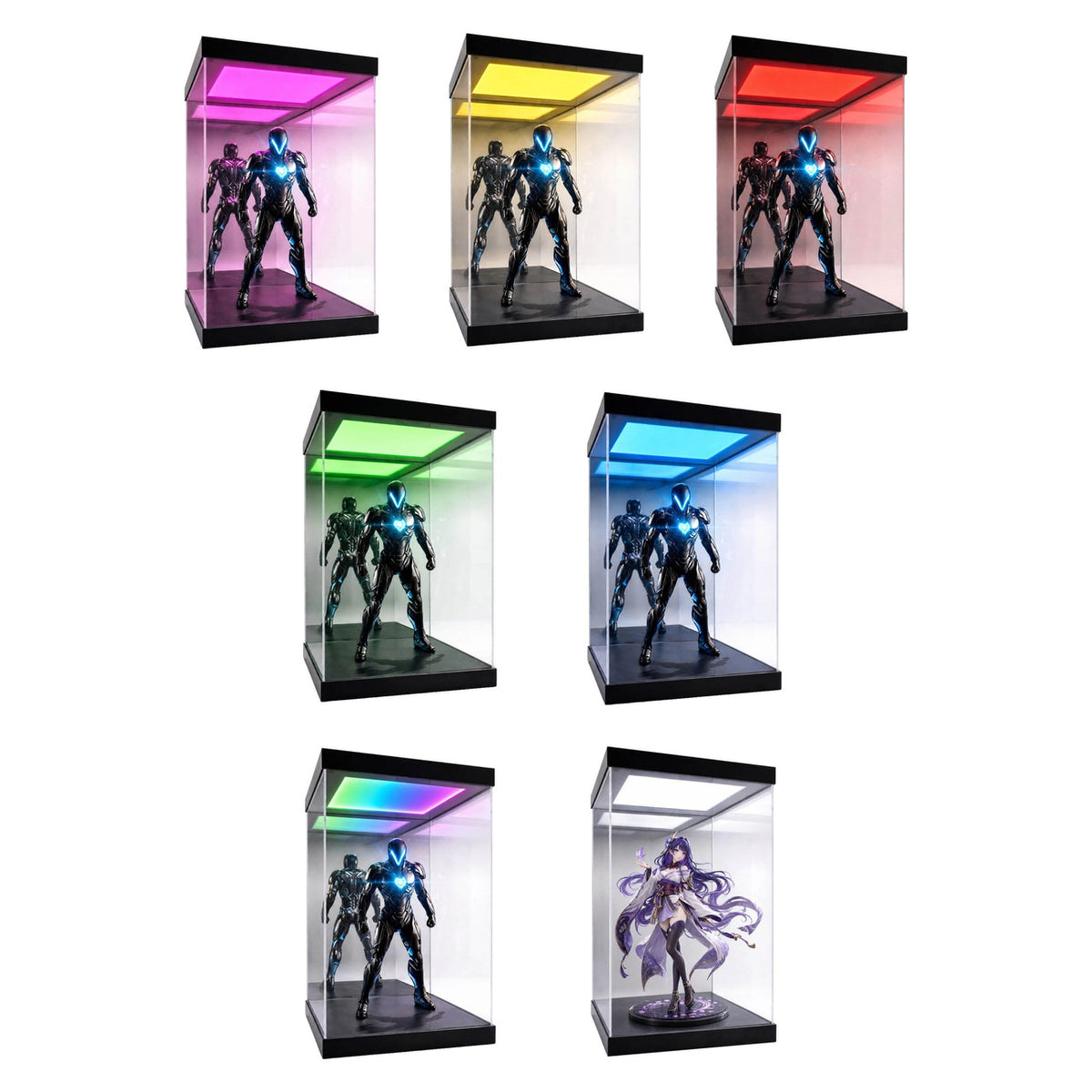 Productafbeelding Hero Stage Shine and Slide - Acryl vitrinekast