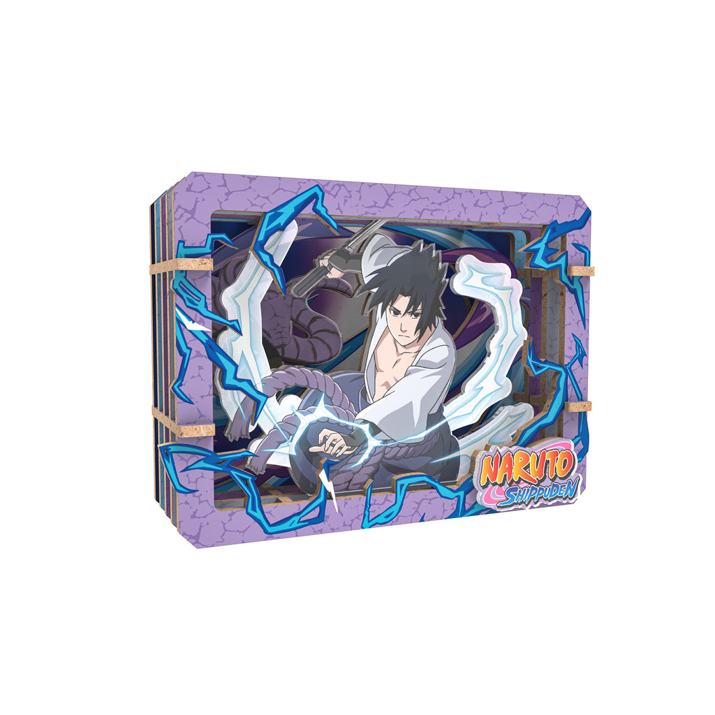 Produktbild Naruto - Ninjutsu Ultimate Arts Wooden Gallery 3D Mystery Holzbild 6er Display