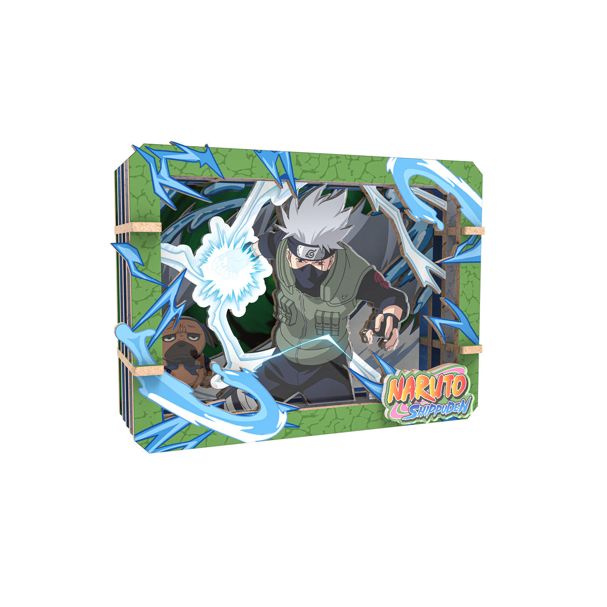 Image produit Naruto - Ninjutsu Ultimate Arts Wooden Gallery Tableau en bois mystère 3D