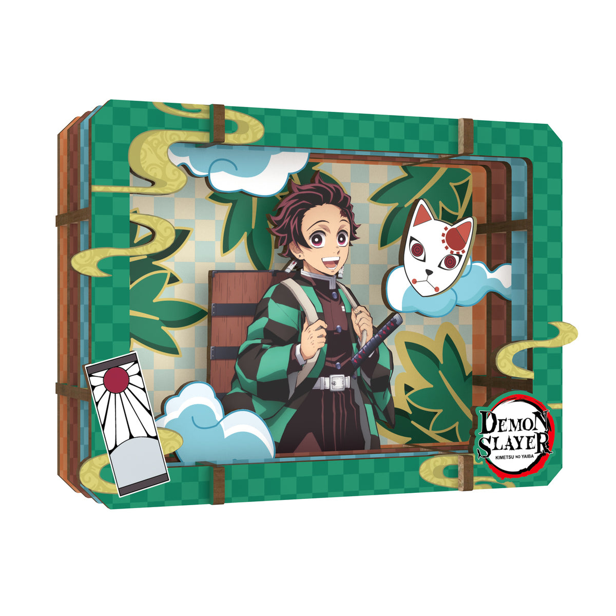 Produktbild Demon Slayer - Journey Together Wooden Gallery 3D Mystery Holzbild 6er Display