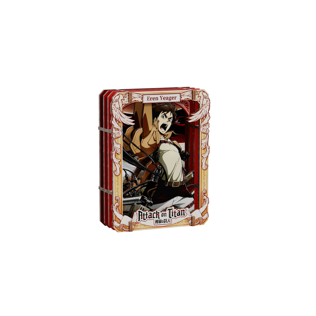 Produktbild Attack on Titan - Showdown Scenes Wooden Gallery 3D Mystery Holzbild